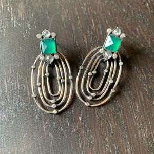 *SOLD* Noonday Collection Onyx Infinity Earrings